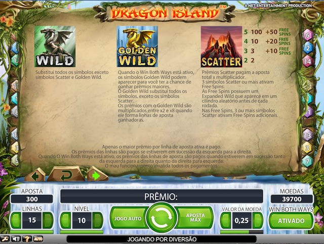 dragon island slot